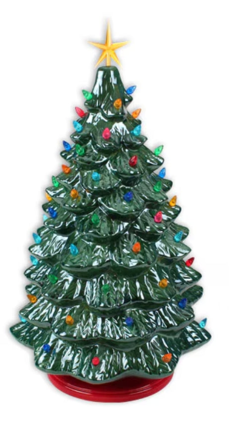 XL Classic Lighted Christmas Tree