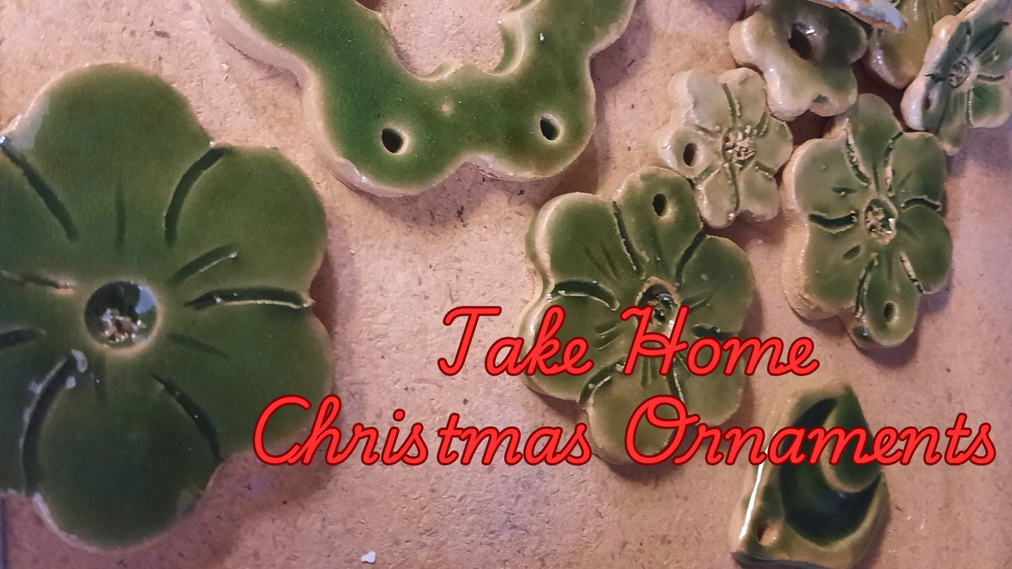 12/19/25, Friday, 5:30-7, Try It - Air Dry Christmas Ornaments II